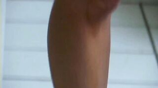 Hot supermodel Heather Monroe spanked rough otk to tears