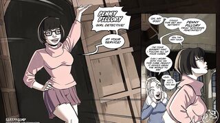 Erotic comics - Mystery of the white phantom