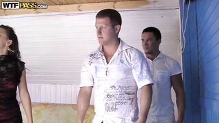 Truly coarse and hard screw for a bad-tempered playgirl