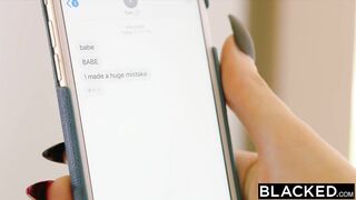 Curvy wife sells her lascivious body to a biggest ebony monster