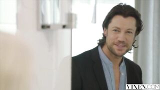 VIXEN Teen Is Dominated By Fathers Business Partner