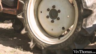 Charming milf seduces sexy angel and licks her taut soaked cunt