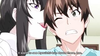 HENTAI BITCH GIRLFRIEND NEEDS SHLONG WHILST PLAYING MOVIE SCENE GAMES
