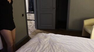 Cuckold Husband Eats Wife's Lover's Cum from Her Vagina!