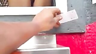 Hidden Web camera - Barista Twat Flash