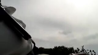 Dickflash - In front of two ladies