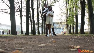 Lana Roy is about to cheat on her boyfriend, because she is greatly horny all day