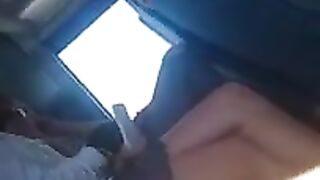 Flashing Bugle for 2 Hawt Teens in the Bus Part 2