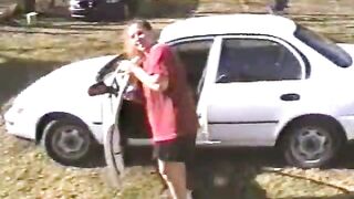 BANGED OUTDOORS - Wife Loses Wager