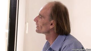 ASSIST MY WIFE - Old spouse wife see banging