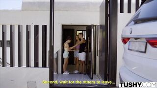 TUSHY – Euro hotties Emile & Sara are anal 3some pros