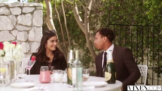 Pent-up hottie emily willis cheats on sis' wedding!