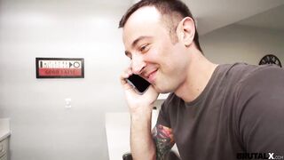 Madi Collins is a lustful redhead with pigtails who likes to have rough sex on the couch