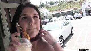 New, obese brunette hair, April Dawn got her taut vagina filled up with a strong shlong