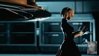 Masked, cartoon playgirl is avid to get fucked hard, 'cuz she desperately needs an orgasm