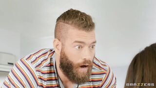 Brazzers sneaking & fucking around w randy roomie