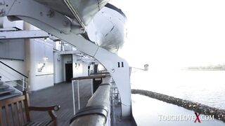 TOUGHLOVEX Laney Grey gets fucked hard on a cruise ship