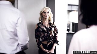 Caught The Petite Babysitter Riding My Husband's Cock