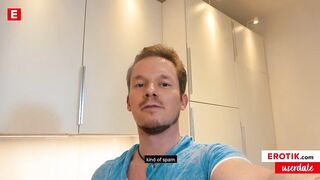 Candy Alexa rides dong wearing overknee boots! (GERMAN)