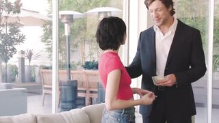 married couple seduces babysitter amateur MILF