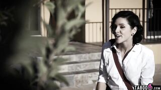 Babysitter takes care of the giant weenie dad as well (Cadey Mercury)