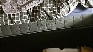 Amateur GF Pegging her Boyfriend to Prostate Orgasm