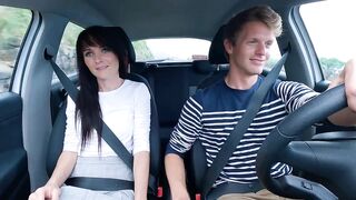 Cheating BF on back Seats of mr PussyLicking Car - PUSSY LICKING and POUNDING - HUGE CUMSHOT