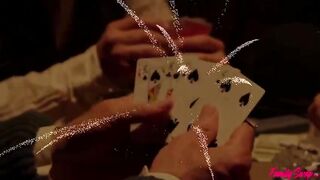 Hot girls are having a foursome on the daybed and enjoying every single second of it