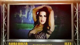 Chyna in a 9 Wrestler Team fuck - Queen of the Ring Parody