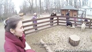 Glamorous angel got an suggest to have sex with a stranger and earn some cash