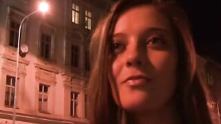 CZECH STREETS - Hawt Czech Brunette hair
