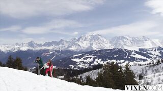 Trophy wife sonya cheats deep in the alps vixen