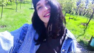 Blow Job challenge in public to a stranger, the dude thought it was prank