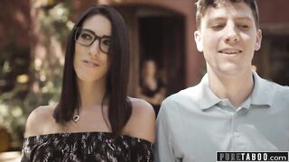 PURE TABOO Lonely Widow Natasha Precious Infatuated with Neighbor's Big Penis