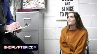Shoplyfter - Nice-looking Petite Caught Stealing & used Sexually