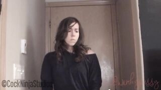 Virgin daughter punished and drilled by father