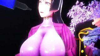 Minamoto no Raikou muscular expansion by Imbapovi