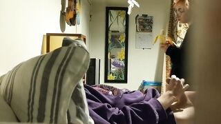 This Playgirl Walked in on me and Wanted a Quicky in advance of going back to the Rice