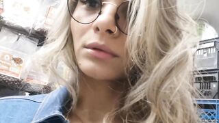 Walking Naked in the Supermarket - Risky Flashing in Public