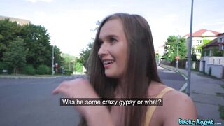Tittyflashing on the streets of czechia