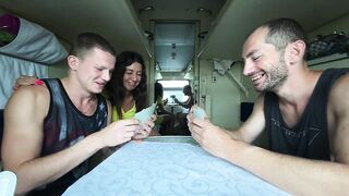 lost his gal's snatch in the card game on the train