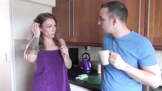 Stepsister Banged In Kitchen - Ava Austen