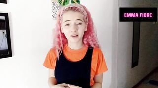 The babysitter sucks my ramrod and i cum in her mouth POV