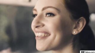 Hot milf is in the mood to have a foursome with her step- daughter and her friends