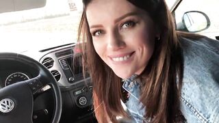 Her first Oral sex Sex in the Car