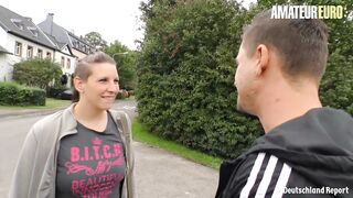 DeutschlandReport - Big Butt German MILF Seduced and Fucked by Lewd Stranger - AMATEUREURO