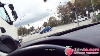 SEXY ASS Blond slutty public fuck in rain! Tania Swank Dates66