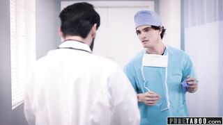 PURE TABOO Fertility Doctor Creampies Despairing Woman in Front of Husband