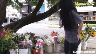 CarneDelMercado - Selena Gomez Latin Honey Colombiana Teen Hardcore Fucking With Kinky Stranger