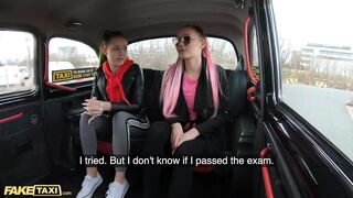Fake Taxi Step Sisters Lady Zee & Sandra Zee Bang Euro Cabbie